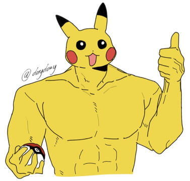 Buff Pikachu